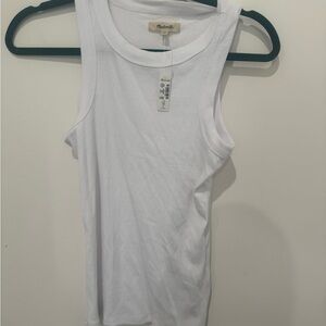 Madewell Classic White Tank Top